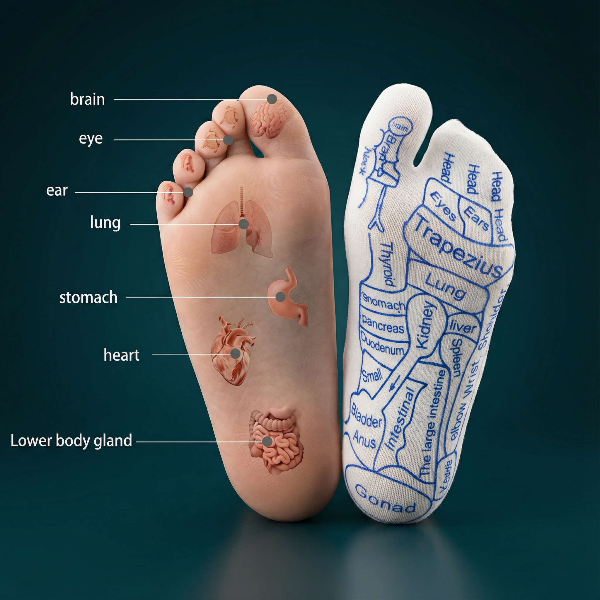 Skarpetki do refleksoterapii 🧦